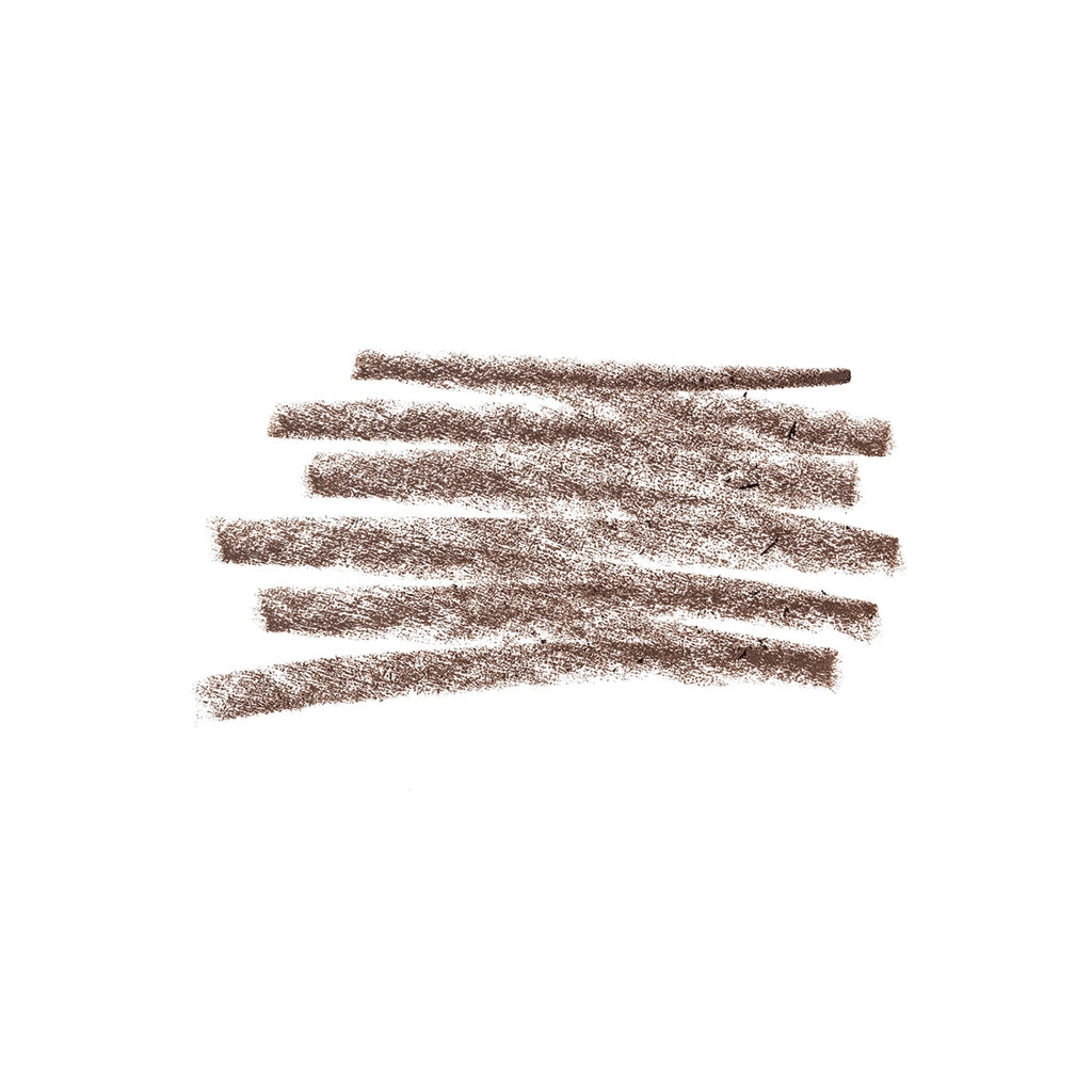 Flormar Angled Eyebrow Pencil with Angled Tip and Bristle Brush 004 Dark Brown