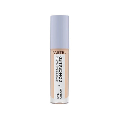 Pastel Makeup To Skincare Eye Cream + Hydrating Satin Concealer - Eye Cream + Under Eye Concealer 63 Milkshake