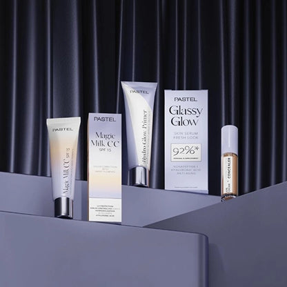 Pastel Makeup To Skincare Eye Cream + Hydrating Satin Concealer - Eye Cream + Under Eye Concealer 63 Milkshake
