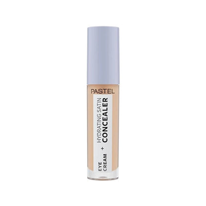Pastel Makeup To Skincare Eye Cream + Hydrating Satin Concealer - Eye Cream + Under Eye Concealer 66 Deep Medium