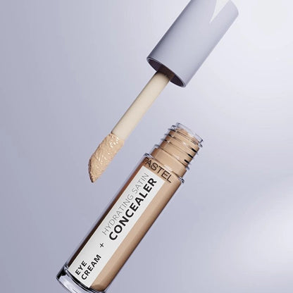 Pastel Makeup To Skincare Eye Cream + Hydrating Satin Concealer - Eye Cream + Under Eye Concealer 63 Milkshake