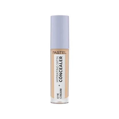 Pastel Makeup To Skincare Eye Cream + Hydrating Satin Concealer - Eye Cream + Under Eye Concealer 63 Milkshake