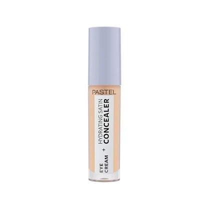 Pastel Makeup To Skincare Eye Cream + Hydrating Satin Concealer - Eye Cream + Under Eye Concealer 63 Milkshake