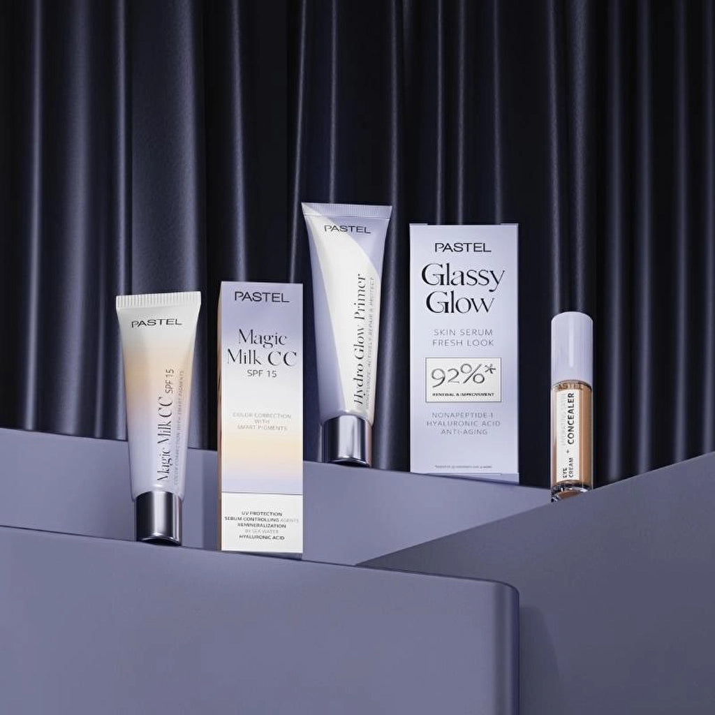 Pastel Makeup To Skincare Eye Cream + Hydrating Satin Concealer - Eye Cream + Under Eye Concealer 66 Deep Medium