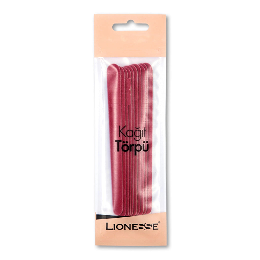 Lionesse Paper Nail File 10pcs