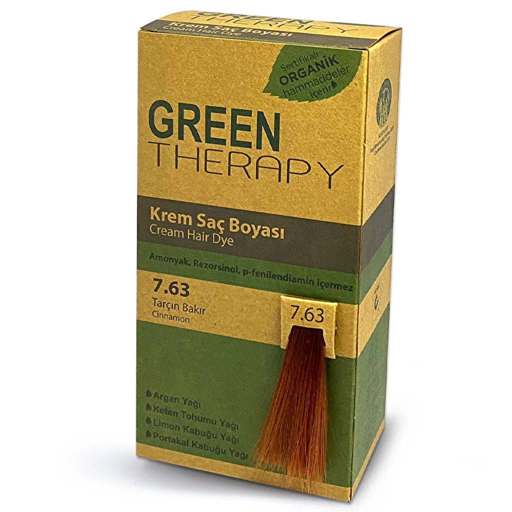 Green Therapy Cream Hair Dye 9.1 Ash Blonde