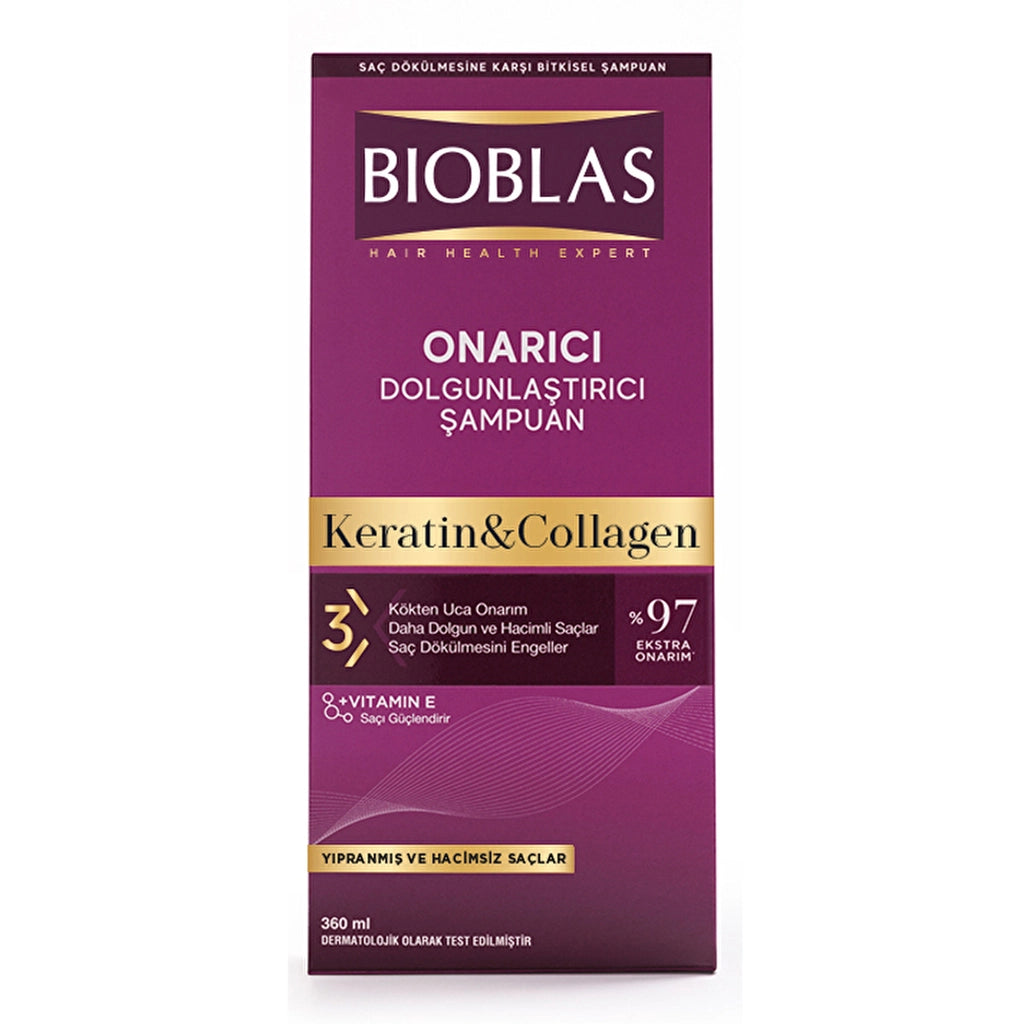Bioblas Collagen + Keratin Shampoo 360 ml