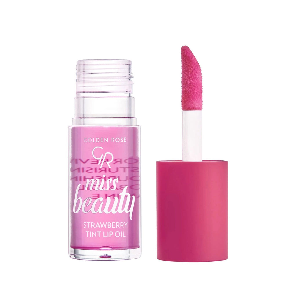 Golden Rose Miss Beauty Tint Lip Oil Lip Gloss Strawberry