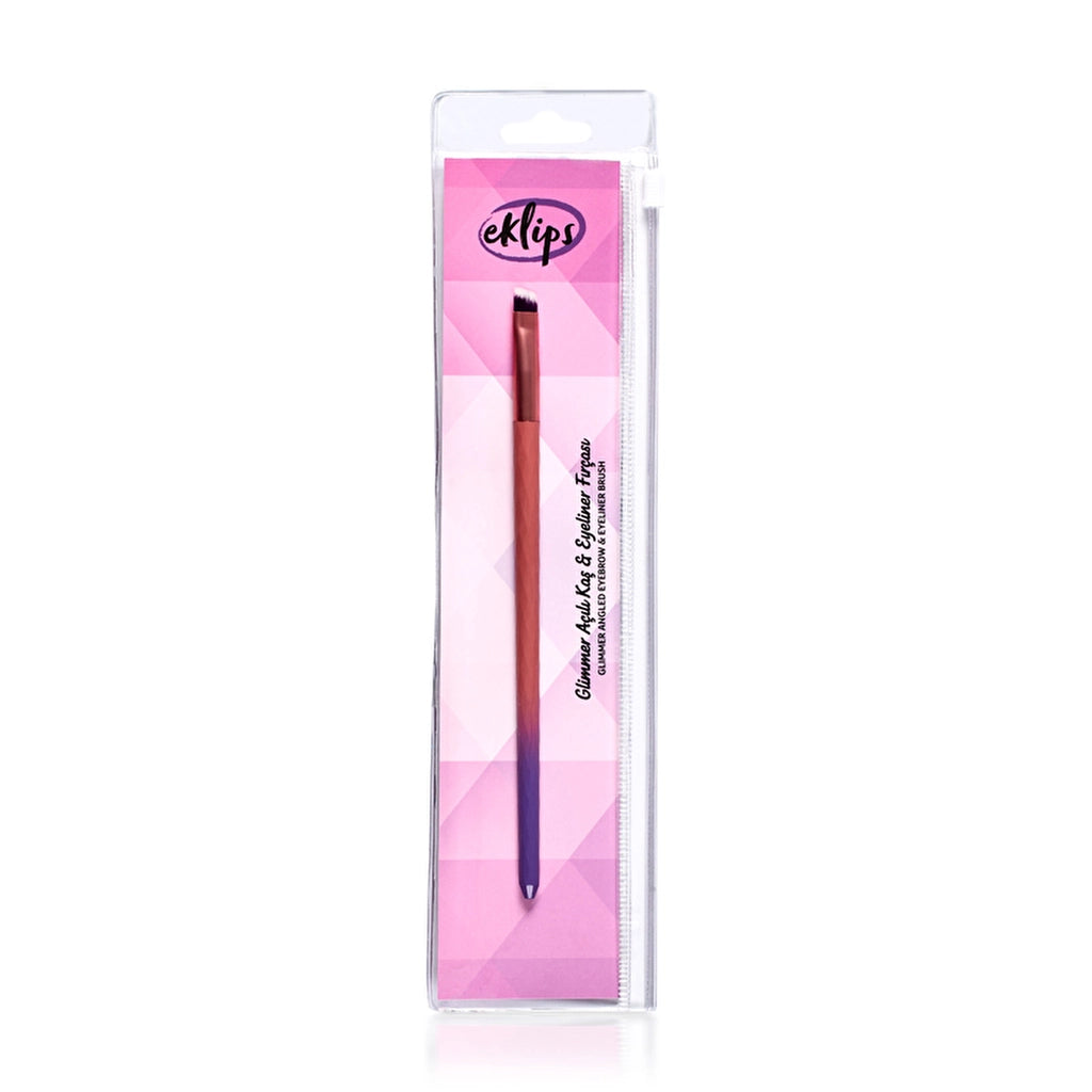 Eklips Glimmer Angled Eyebrow Eyeliner Brush