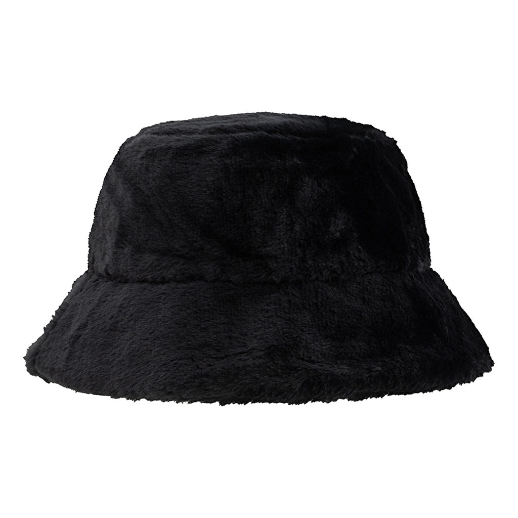 Eklips Black Plush Bucket Hat