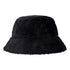 Eklips Black Plush Bucket Hat