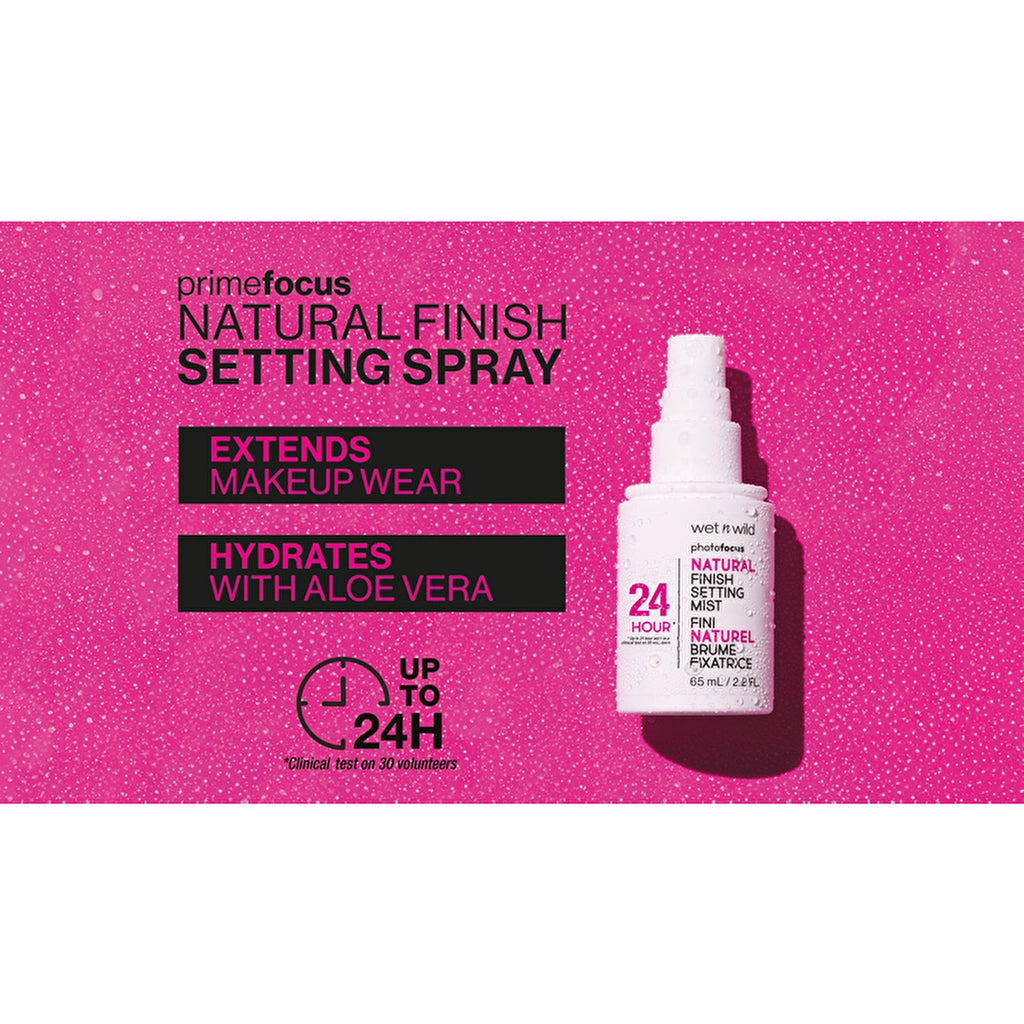 wet n wild Photo Focus Natural Finish Setting Mist Fixing Spray