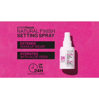 wet n wild Photo Focus Natural Finish Setting Mist Fixing Spray