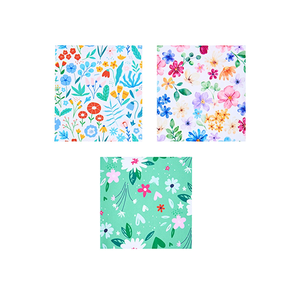 Benri Patterned Microfiber Cloth 3-pack