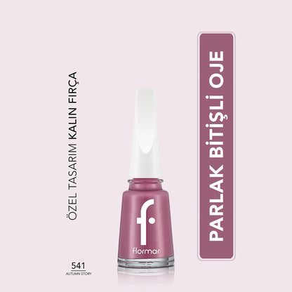 Flormar Nail Enamel Intensely Pigmented Nail Polish 320 Rose Taboo