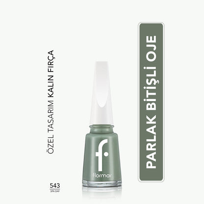 Flormar Nail Enamel Intensely Pigmented Nail Polish 305 Beige Latte