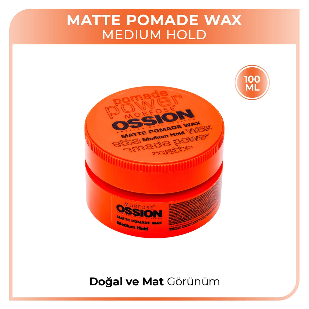 Morfose Ossion Matte Pomade Wax 100 ml