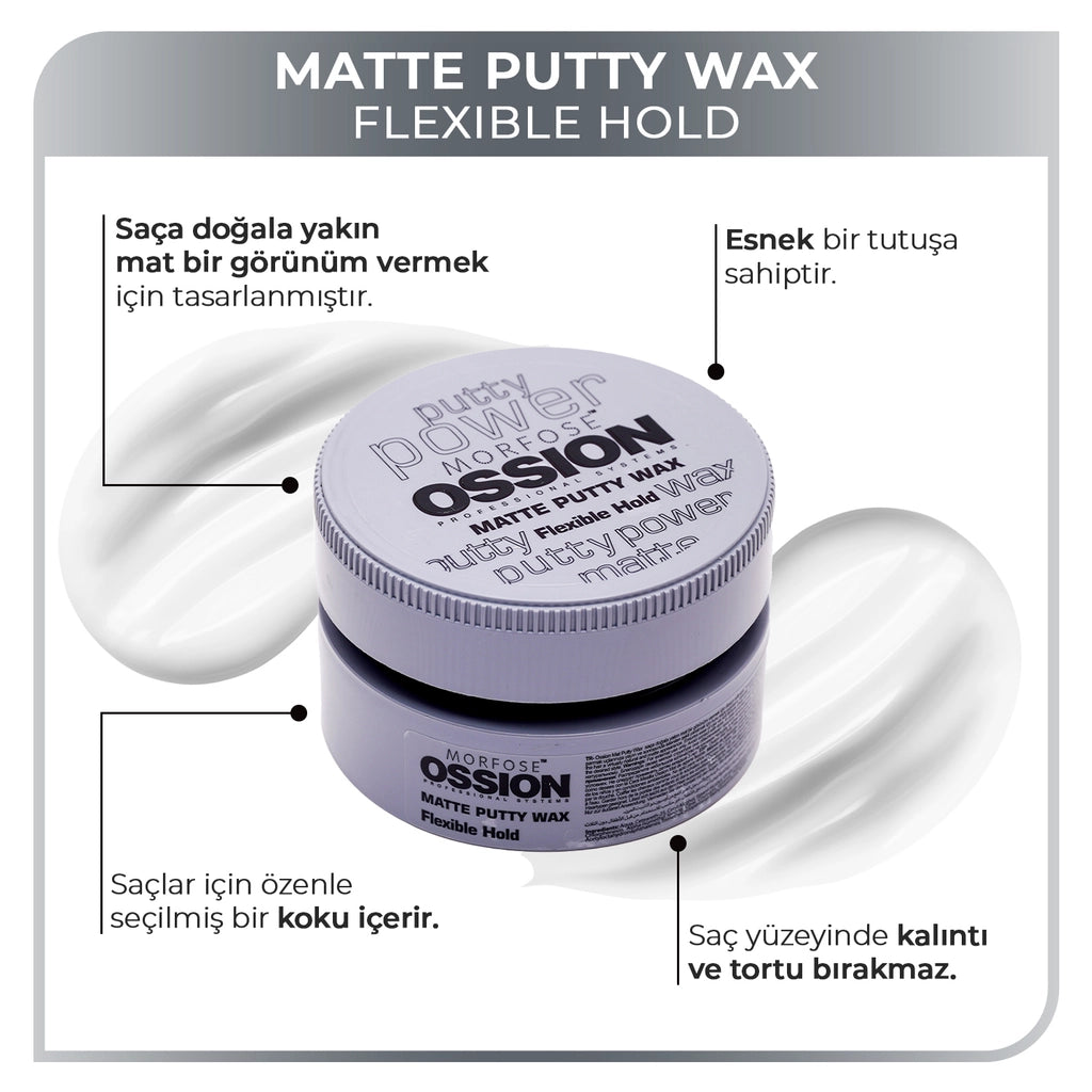 Morfose Ossion Matte Putty Wax 100 ml