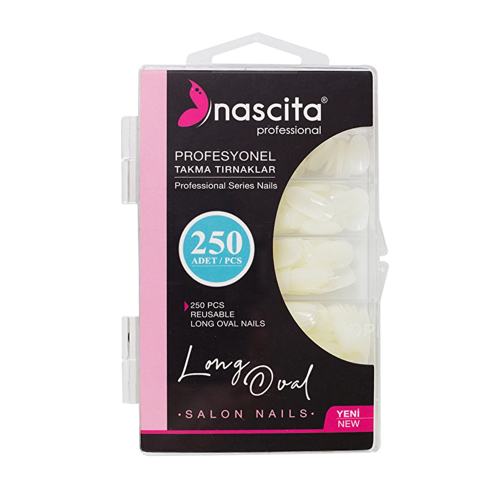 Nascita False Nails Long Oval 250pcs