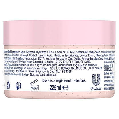 Dove Body Peeling Pomegranate Seed &amp; Shea Butter 225 ml