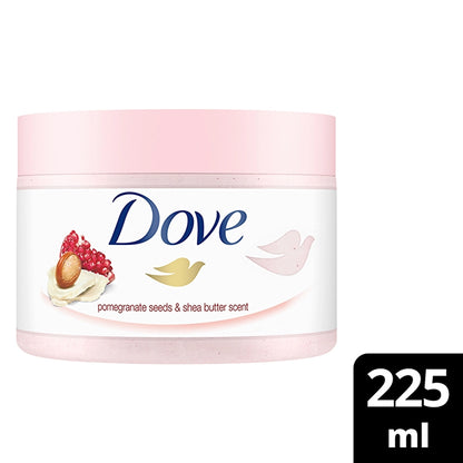 Dove Body Peeling Pomegranate Seed &amp; Shea Butter 225 ml