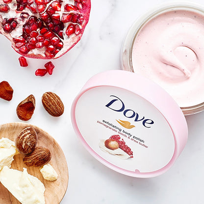 Dove Body Peeling Pomegranate Seed &amp; Shea Butter 225 ml