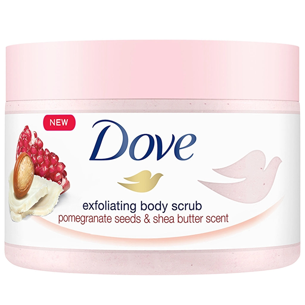 Dove Body Peeling Pomegranate Seed &amp; Shea Butter 225 ml