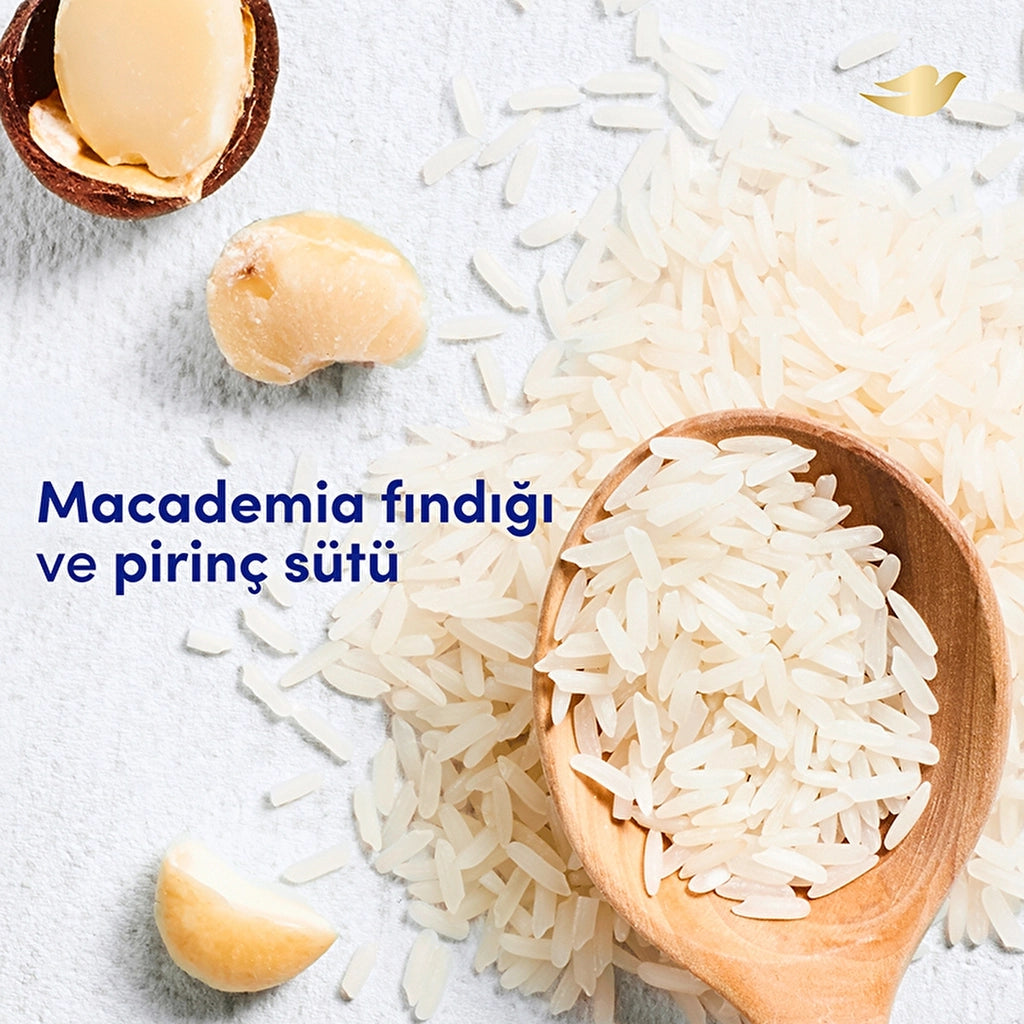 Dove Body Scrub Macadamia Nut &amp; Rice Milk 225 ml