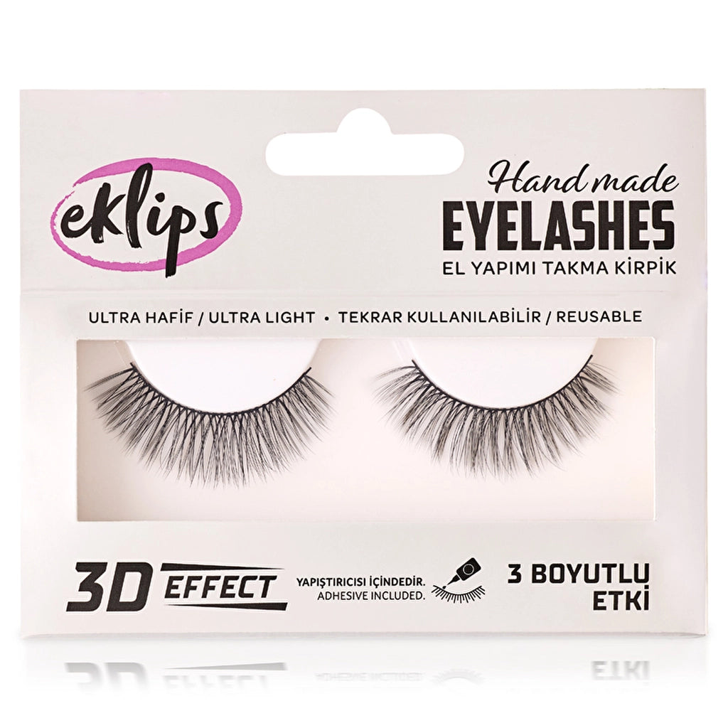Eklips False Eyelashes 3D Effect