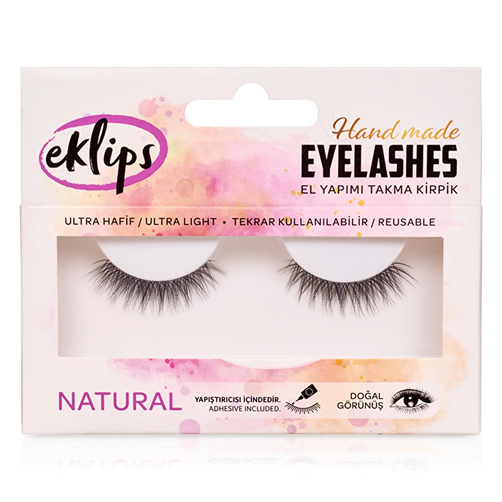 Eklips False Eyelashes Natural (Hand Made)