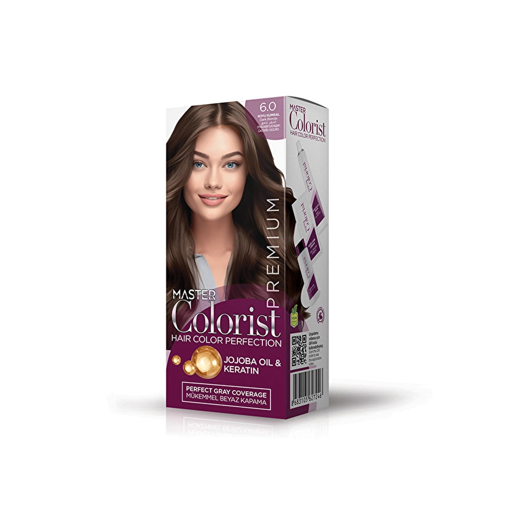 Master Colorist Premium Cream Hair Dye 5.65 Strawberry Red