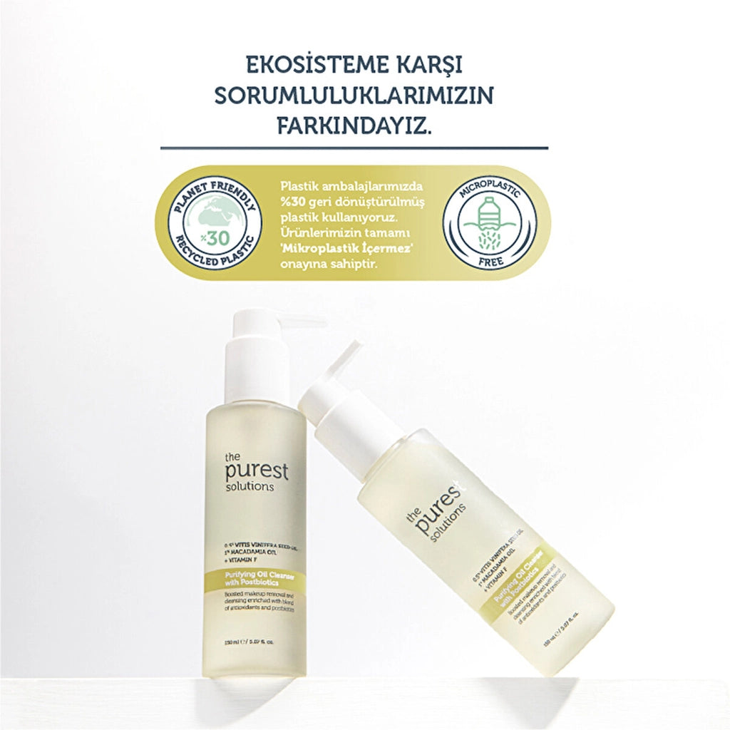 The Purest Solutions Multifunctional Purifying Cleansing Oil with Postbiotic Content 150 ml