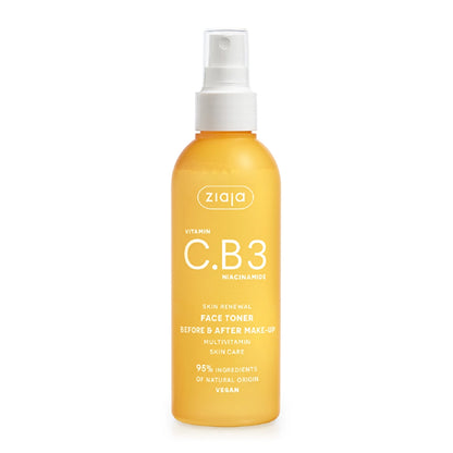 Ziaja Vitamin C B3 Niacinamide Facial Tonic 190 ml