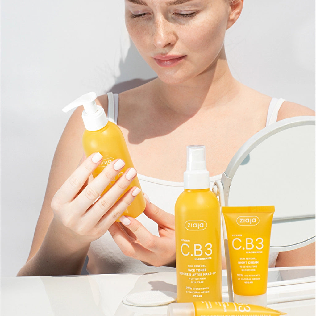 Ziaja Vitamin C B3 Niacinamide Facial Cleansing Gel 190 ml