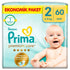 Prima Pampers Baby Diapers Premium Care Size 2 60 Pieces Economical Package