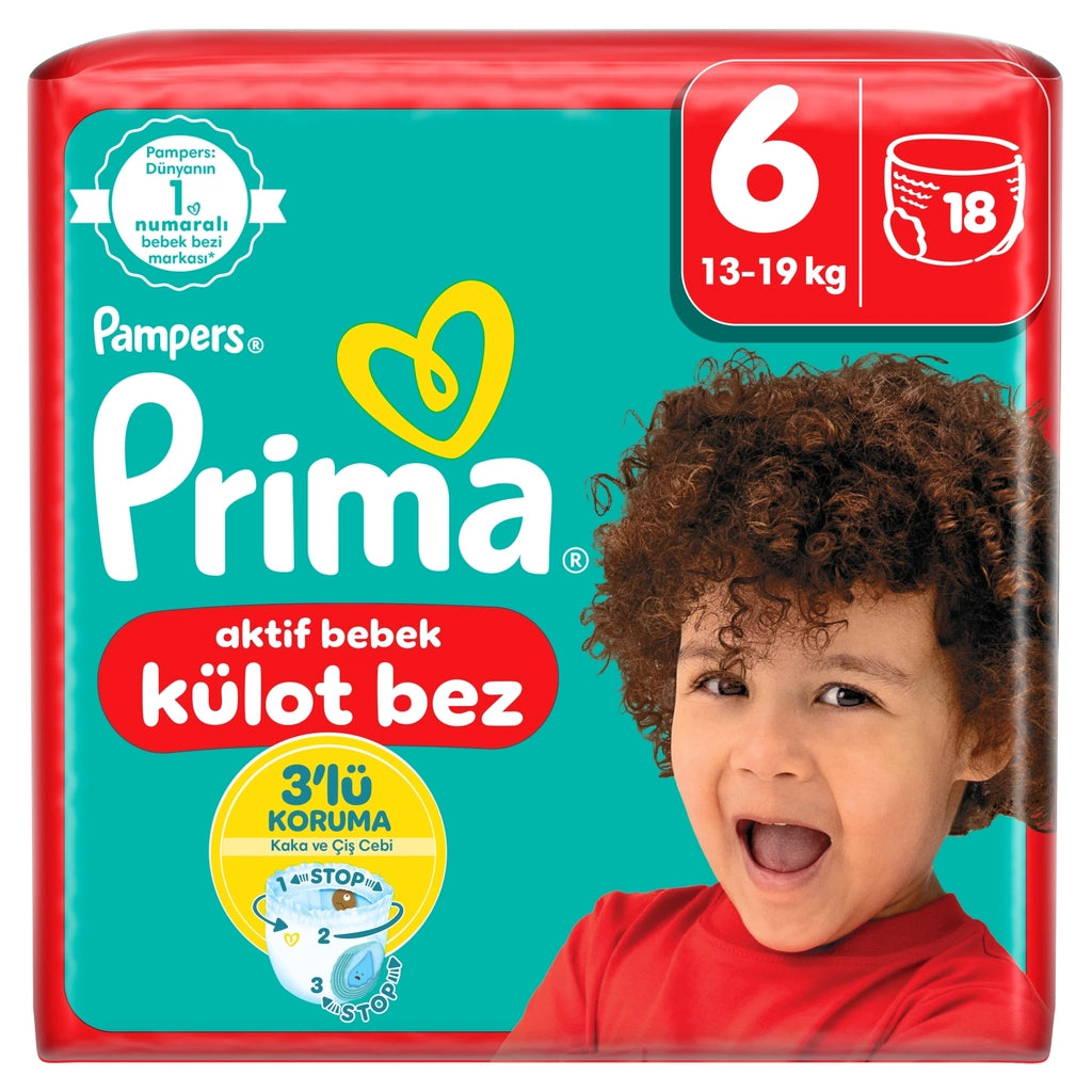 Prima Pampers Panties Baby Diaper Size 6 18 Pieces