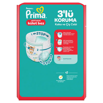 Prima Pampers Panties Baby Diaper Size 6 18 Pieces