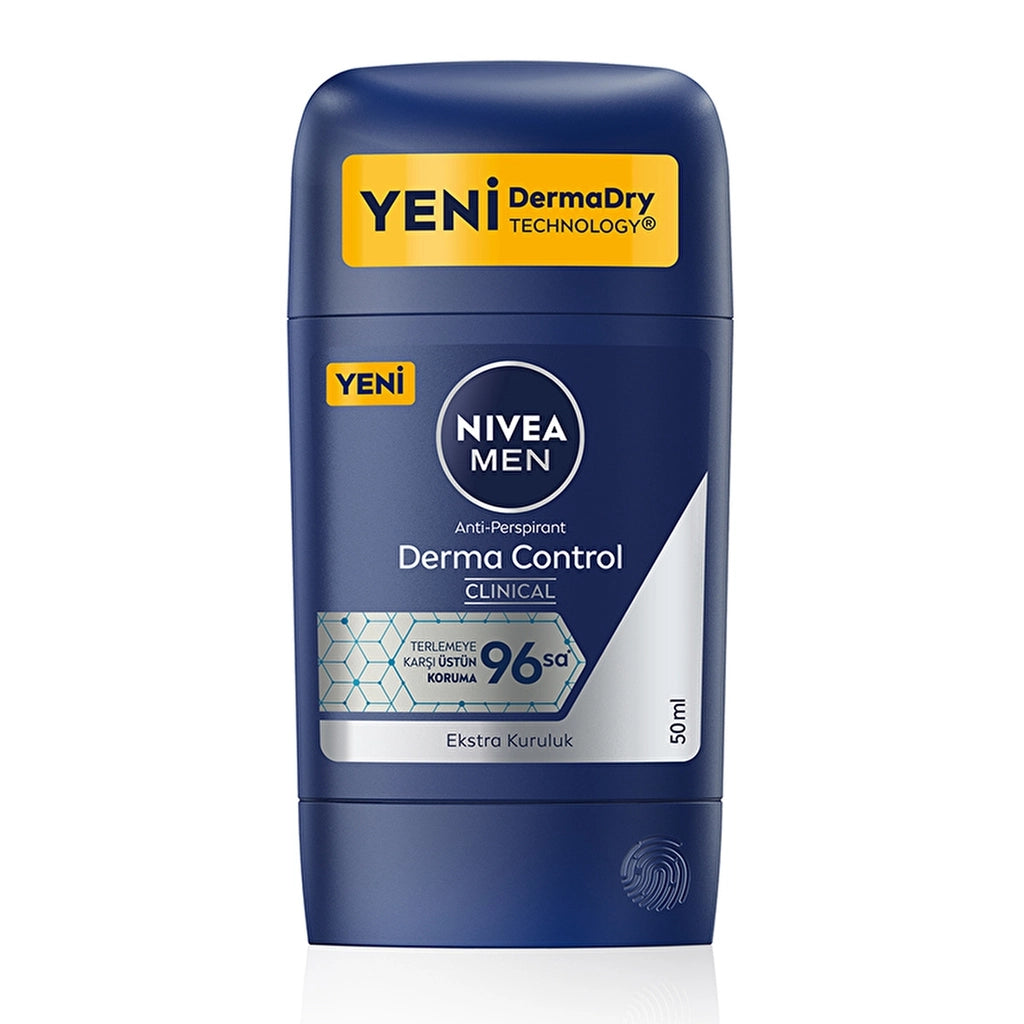 Nivea Men Male Stick Deodorant Derma Control Clinical 50 ml