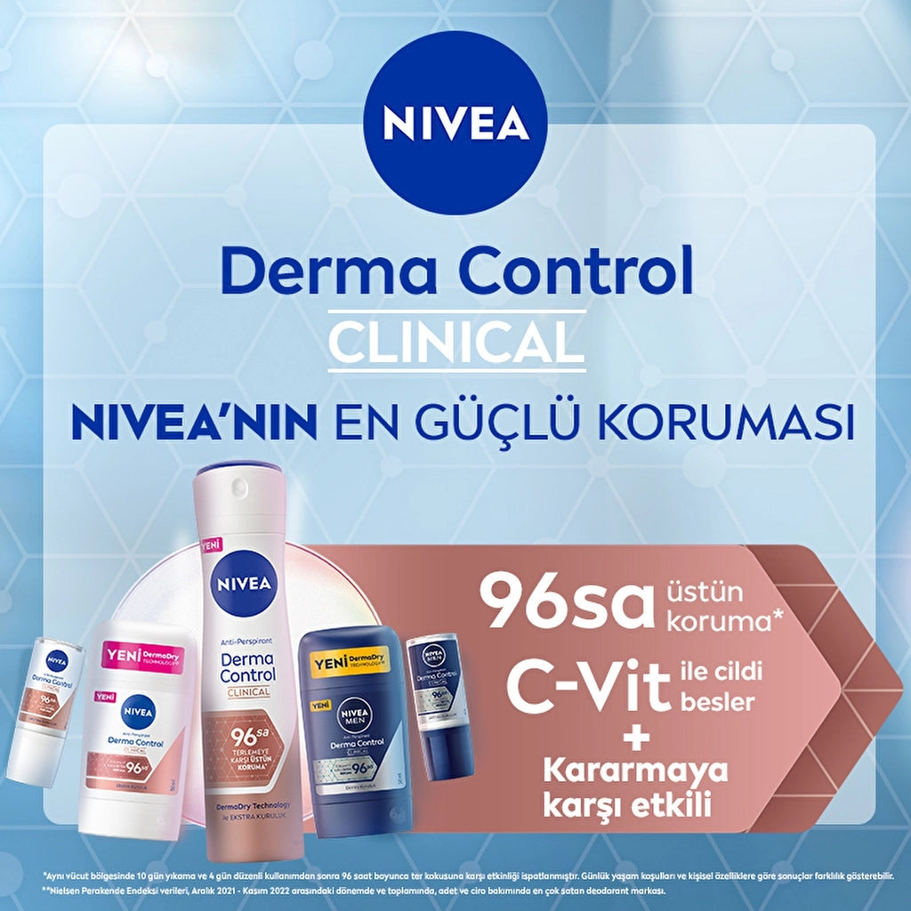 Nivea Men Male Stick Deodorant Derma Control Clinical 50 ml