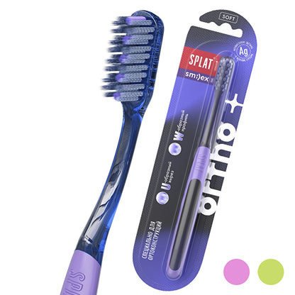 Splat Smilex Ortho+ Toothbrush - Soft (Assorted)
