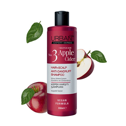 Urban Care No.3 Expert Apple Cider Anti-Dandruff Shampoo 350 ml