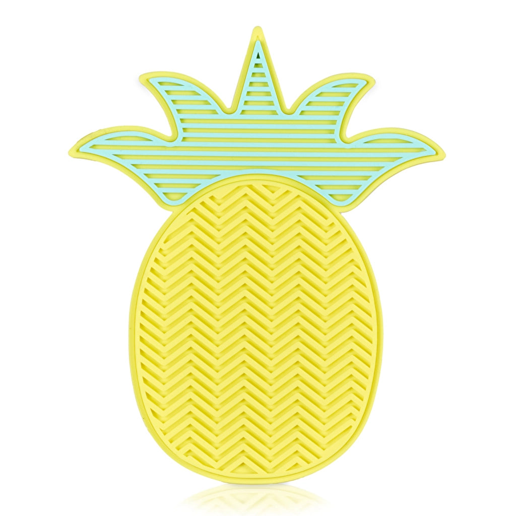 Eklips Makeup Brush Cleansing Pad Pineapple