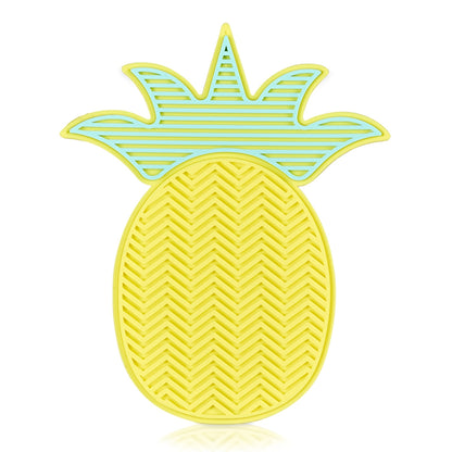Eklips Makeup Brush Cleansing Pad Pineapple