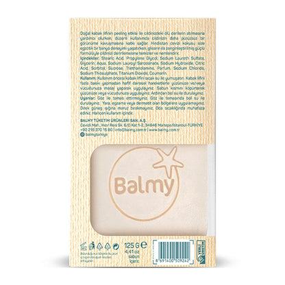 Balmy Natural Pumpkin Fiber Soap Fresh Coco 125 gr