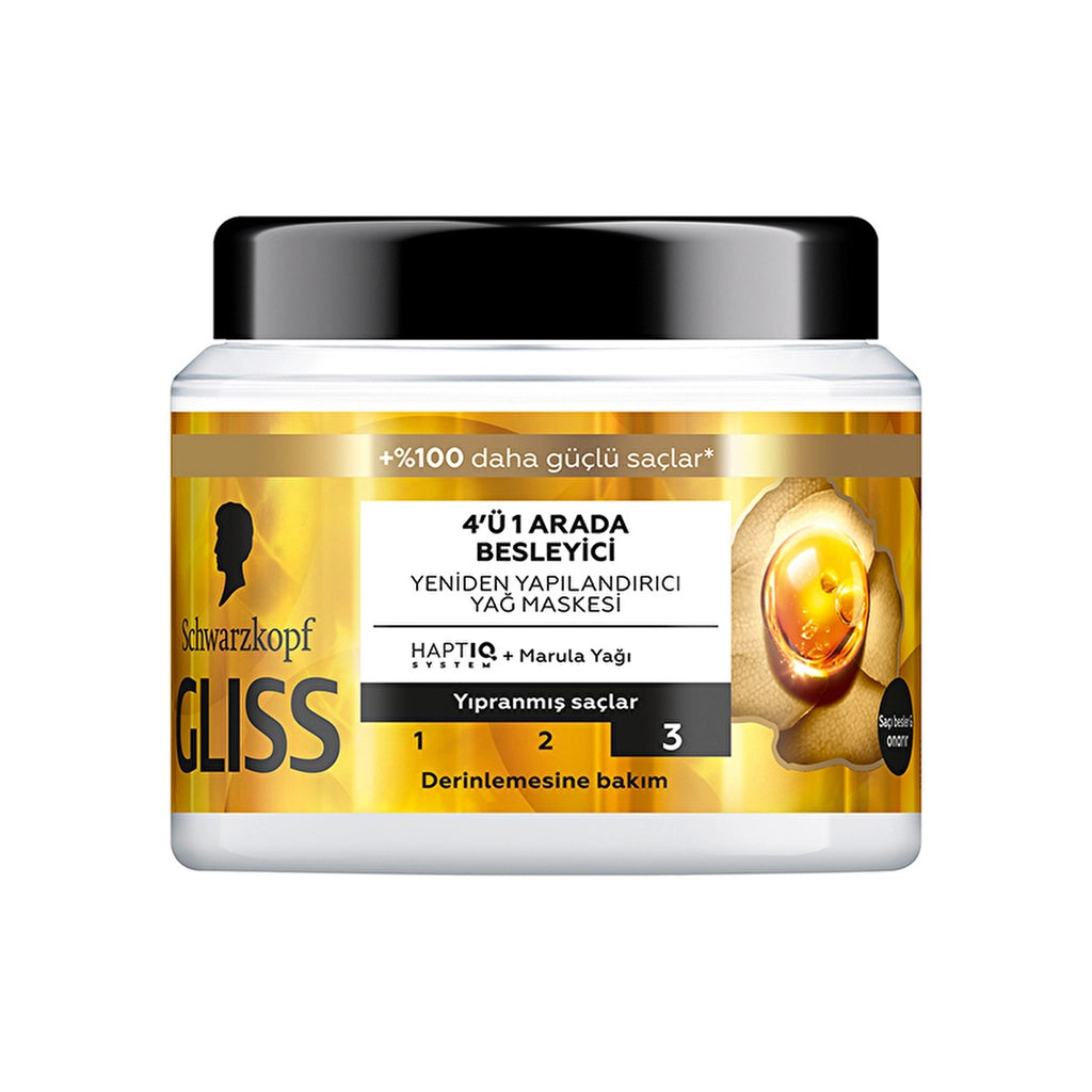 Gliss Oil Nutritive 4 in 1 Nourishing &amp; Restructuring Oil Mask 400 ml