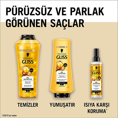 Gliss Oil Nutritive Liquid Hair Care Cream 200 ml