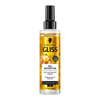 Gliss Oil Nutritive Liquid Hair Care Cream 200 ml