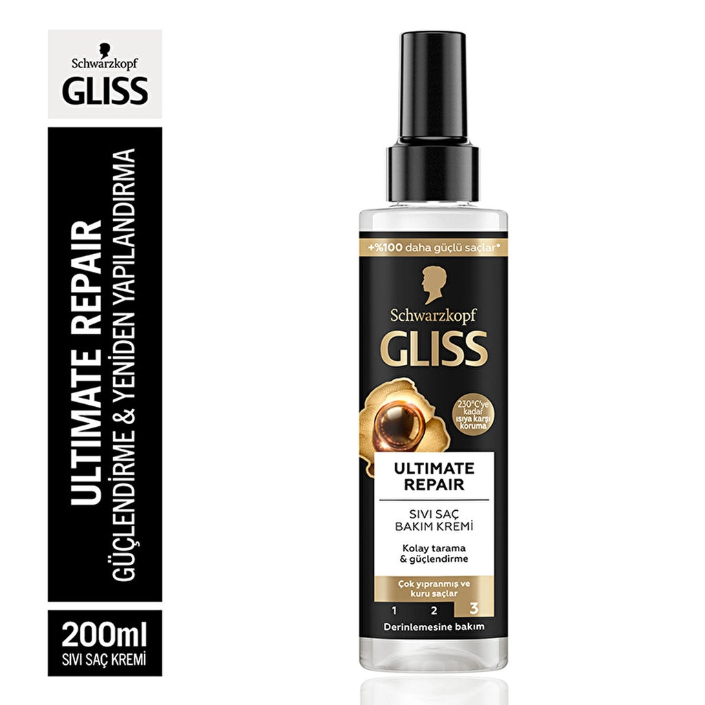 Gliss Ultimate Repair Liquid Hair Care Cream 200 ml