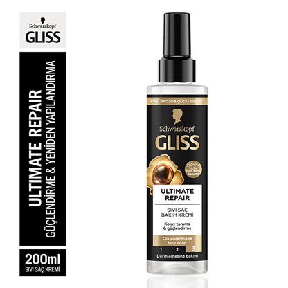 Gliss Ultimate Repair Liquid Hair Care Cream 200 ml