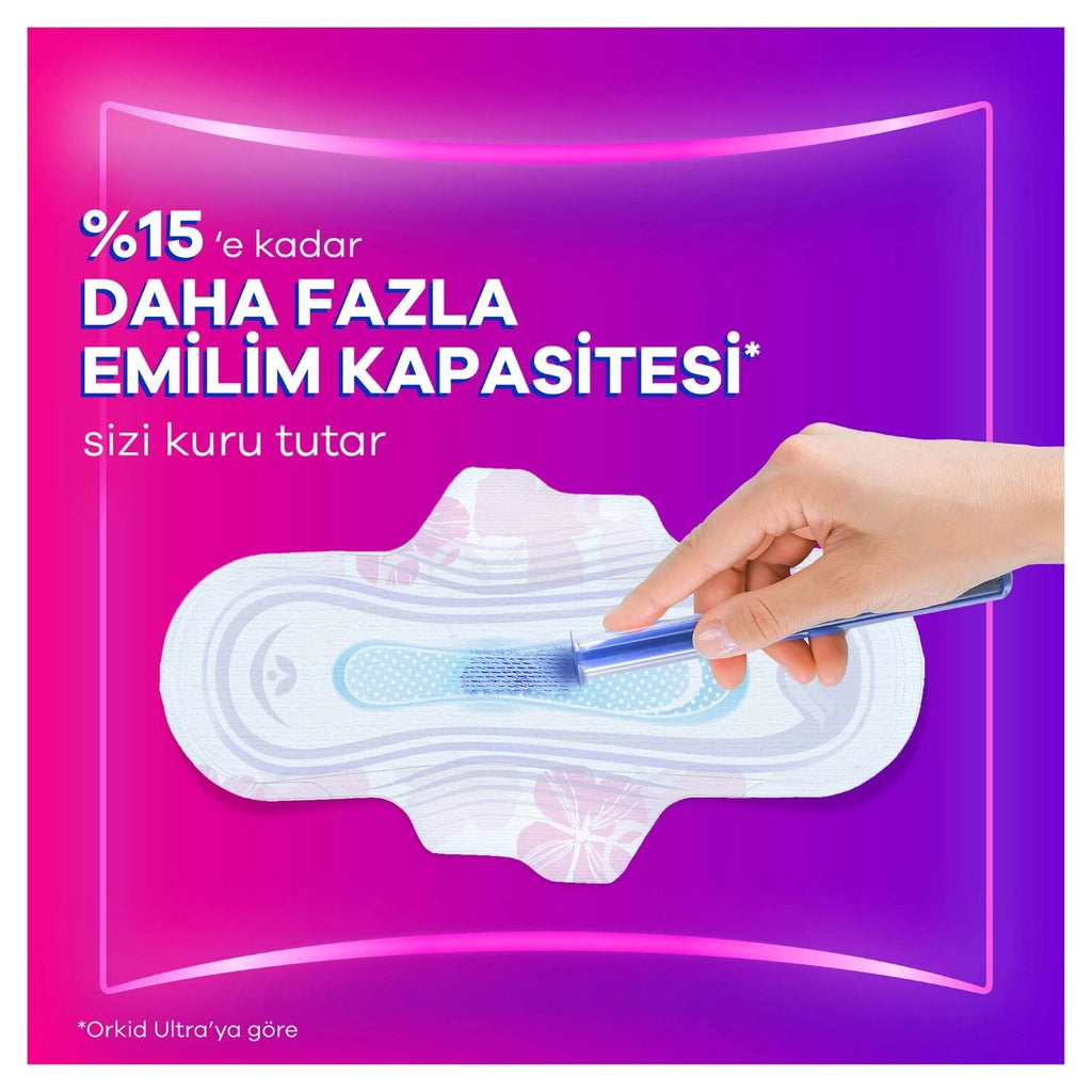 Orkid Platinum Night &amp; Day (Size 3) Sanitary Pads 24 Pieces